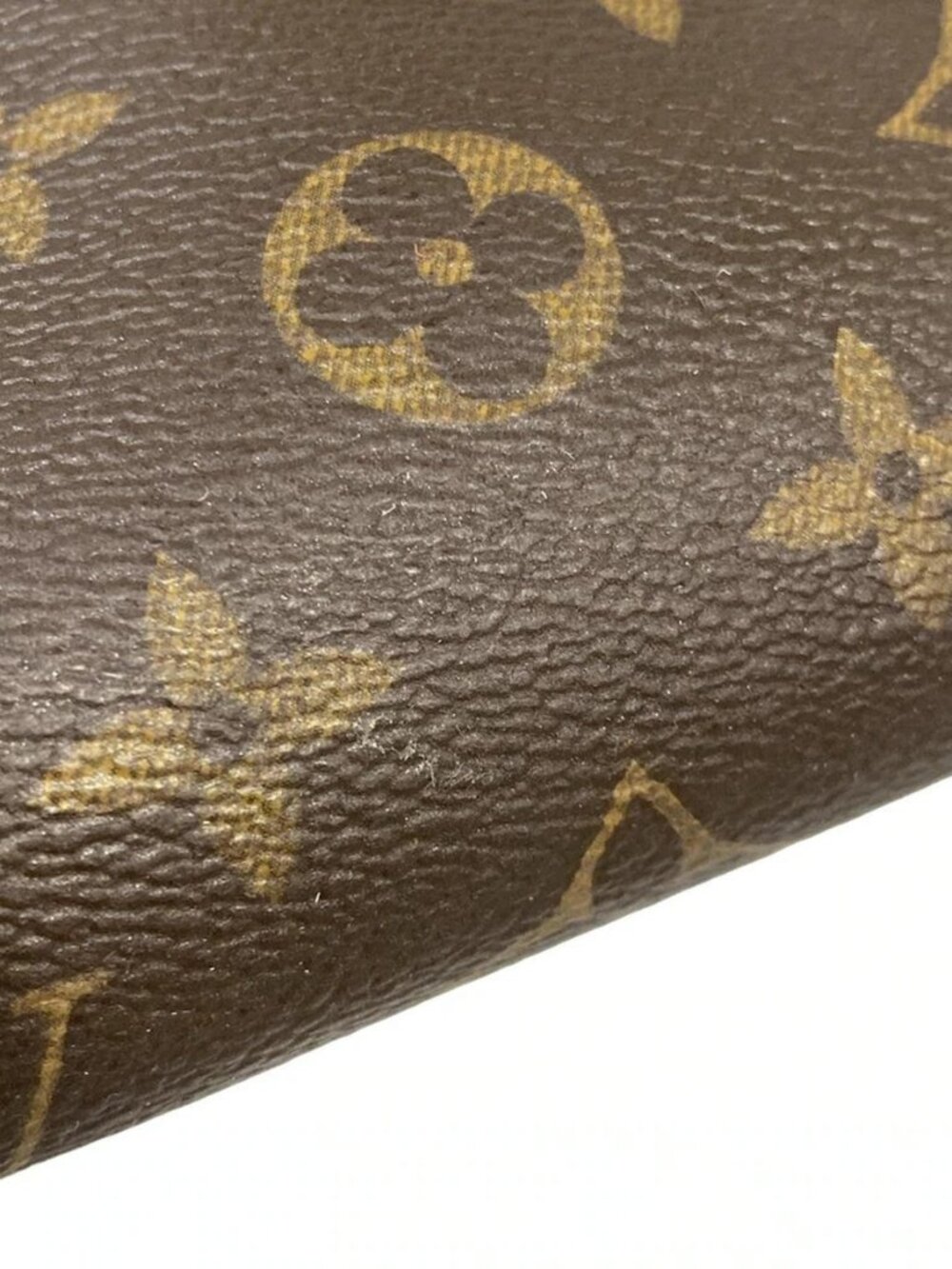 LOUIS VUITTON Pallas Clutch M41639 Noir Monogram CA1176 Clutch Bag - Picture 14 of 16
